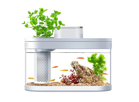 Xiaomi Акваферма Xiaomi Descriptive Geometry C180 Smart Fish Tank Pro в Челябинске купить по недорогим ценам с доставкой