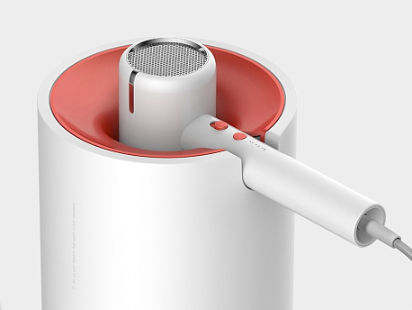 Фен/Сушилка для Рук Xiaomi Deerma Multifunction Hair Dryer (DEM-GS100), white/red в Челябинске купить по недорогим ценам с доставкой