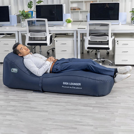 Автоматическая надувная кровать Xiaomi Inflatable Leisure Bed GS1 Blue в Челябинске купить по недорогим ценам с доставкой