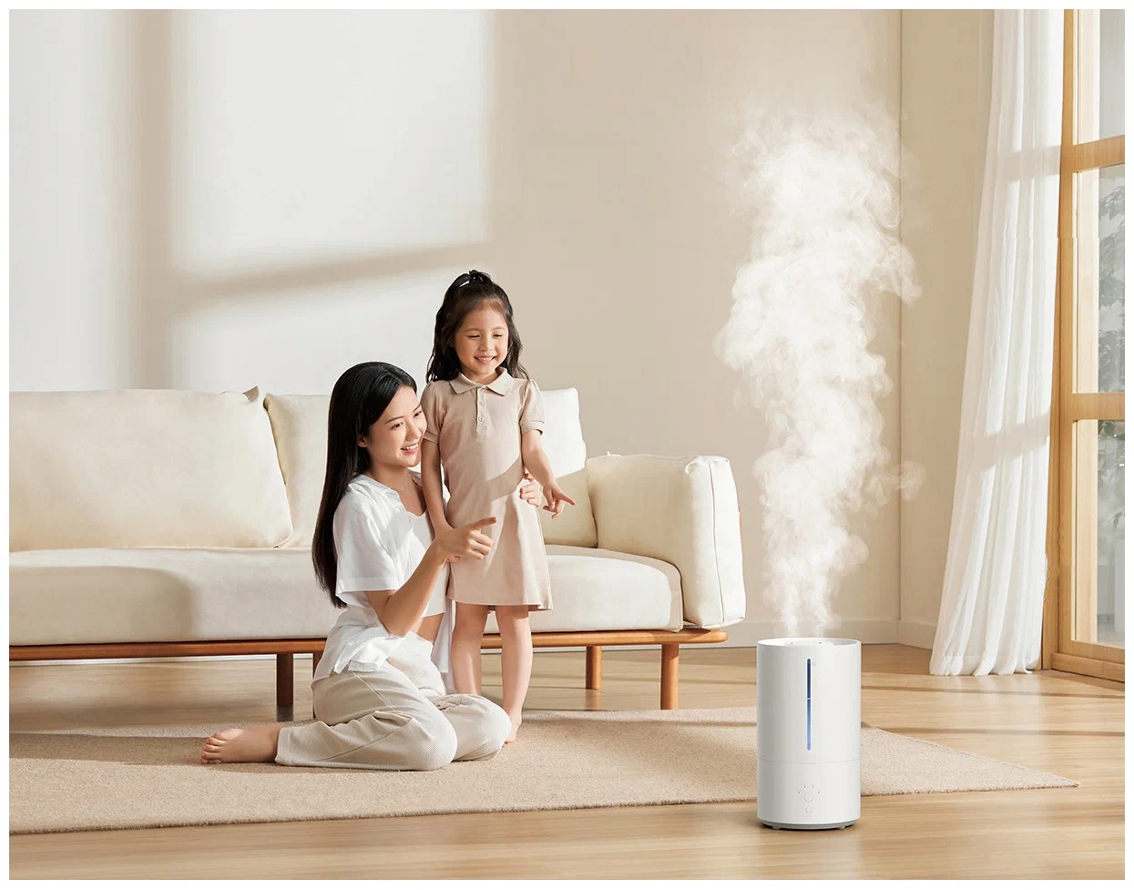 Увлажнитель воздуха Xiaomi Smart Humidifier 2 (MJJSQ05DY), белый в Челябинске купить по недорогим ценам с доставкой
