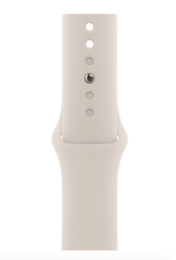 Умные часы Apple Watch SE (2023) 44mm Starlight Aluminium Case with Starlight Sport Band (EU) в Челябинске купить по недорогим ценам с доставкой