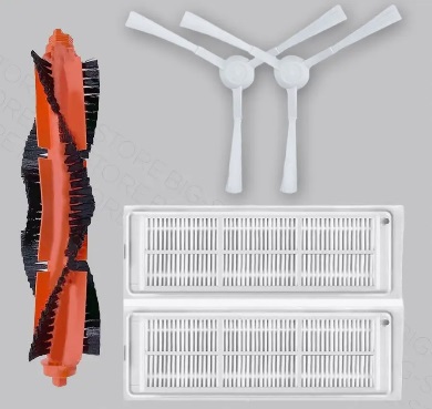 Набор аксессуаров для роботов пылесосов Xiaomi Viomi,Mop P,V3 Pro,SKV4110GL (5 предметов), белый в Челябинске купить по недорогим ценам с доставкой