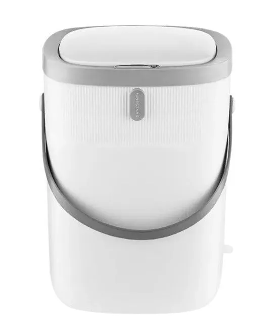 Умный мусорный бак Xiaomi Ninestars Stainless Steel Sensor Trash Can 12л (DZT-12-28), белый в Челябинске купить по недорогим ценам с доставкой