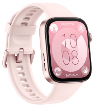 Умные часы HUAWEI Watch Fit 3, розовый в Челябинске купить по недорогим ценам с доставкой