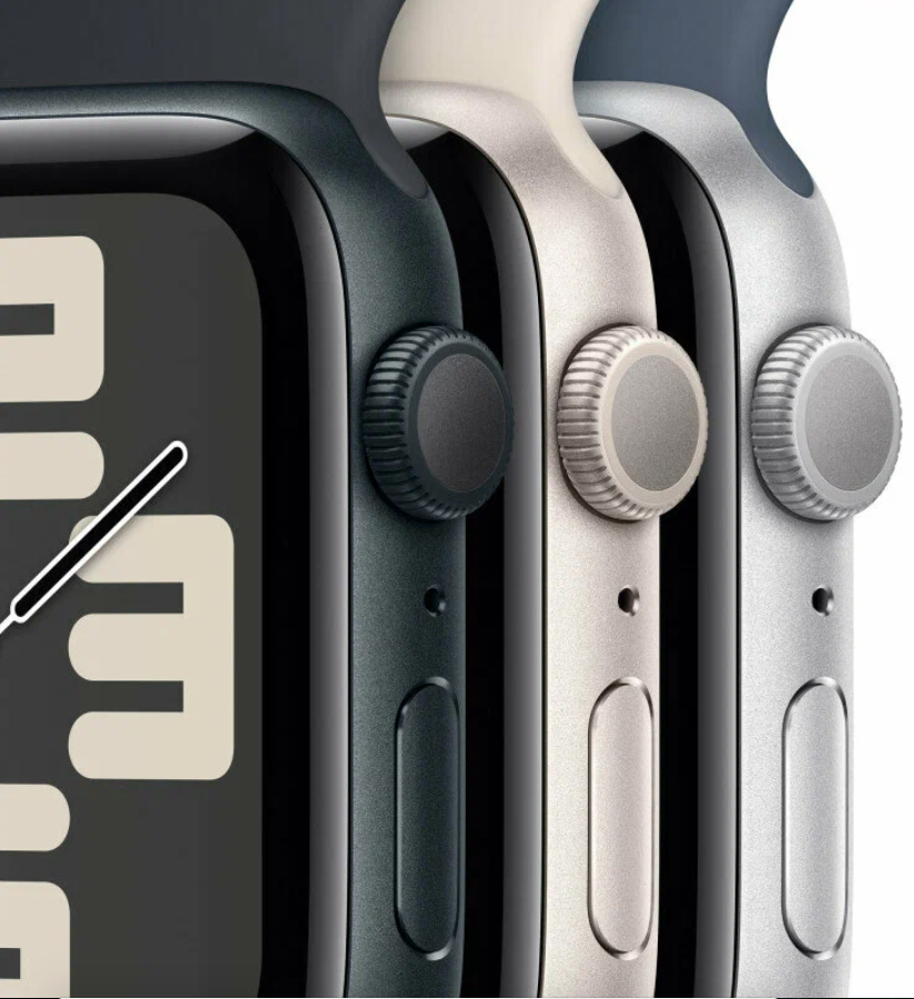 Умные часы Apple Watch SE (2023) 40mm Midnight Aluminium Case with Black Sport Band (EU) в Челябинске купить по недорогим ценам с доставкой