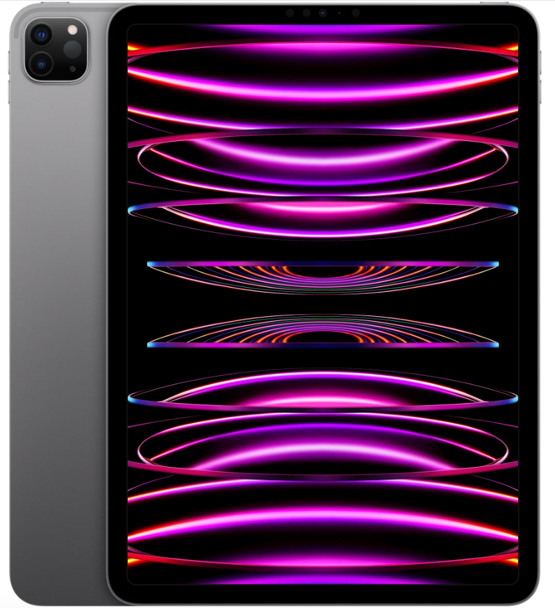 Планшет Apple iPad Pro 11 (2022) 256Gb, Wi-Fi+Cellular, Space Gray (EU) в Челябинске купить по недорогим ценам с доставкой
