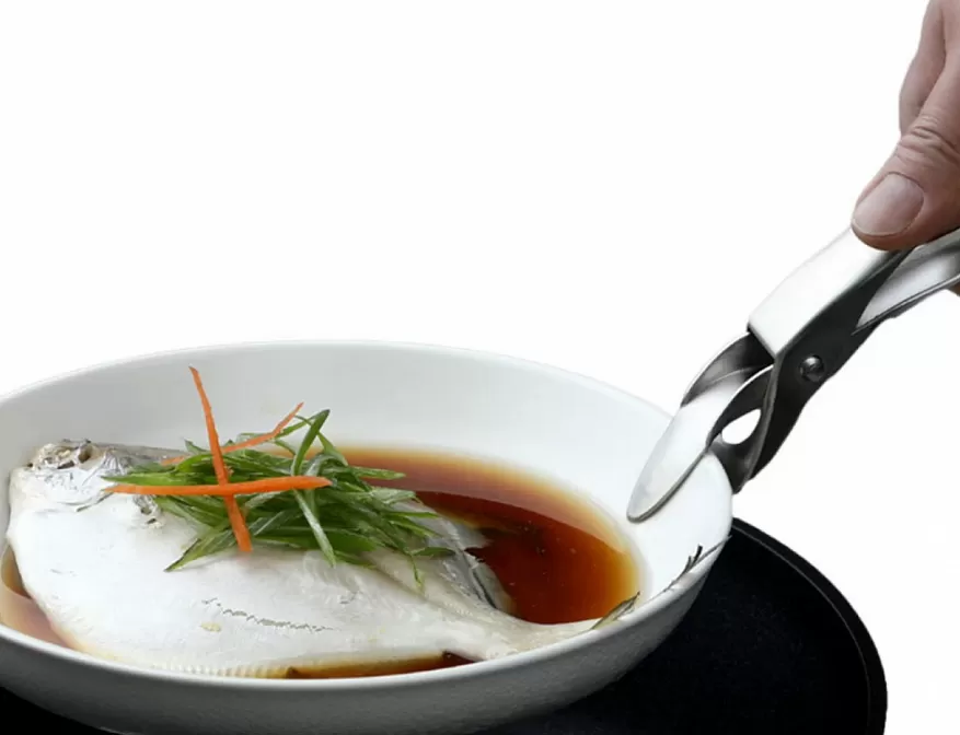 Держатель для горячей посуды HuoHou Anti-Hot Bowl Dishes Folder (HU0049), серебро в Челябинске купить по недорогим ценам с доставкой