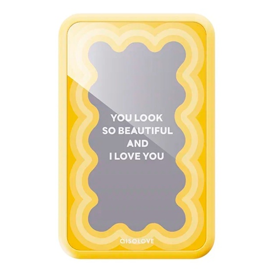 Внешний аккумулятор SOLOVE 10000mAh Magnetic MagSafe 20W QC 3PD 3A (W21), желтый в Челябинске купить по недорогим ценам с доставкой