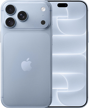 Смартфоны Смартфон Apple iPhone 18 Pro 256GB Glacier Blue (eSim) в Челябинске купить по недорогим ценам с доставкой